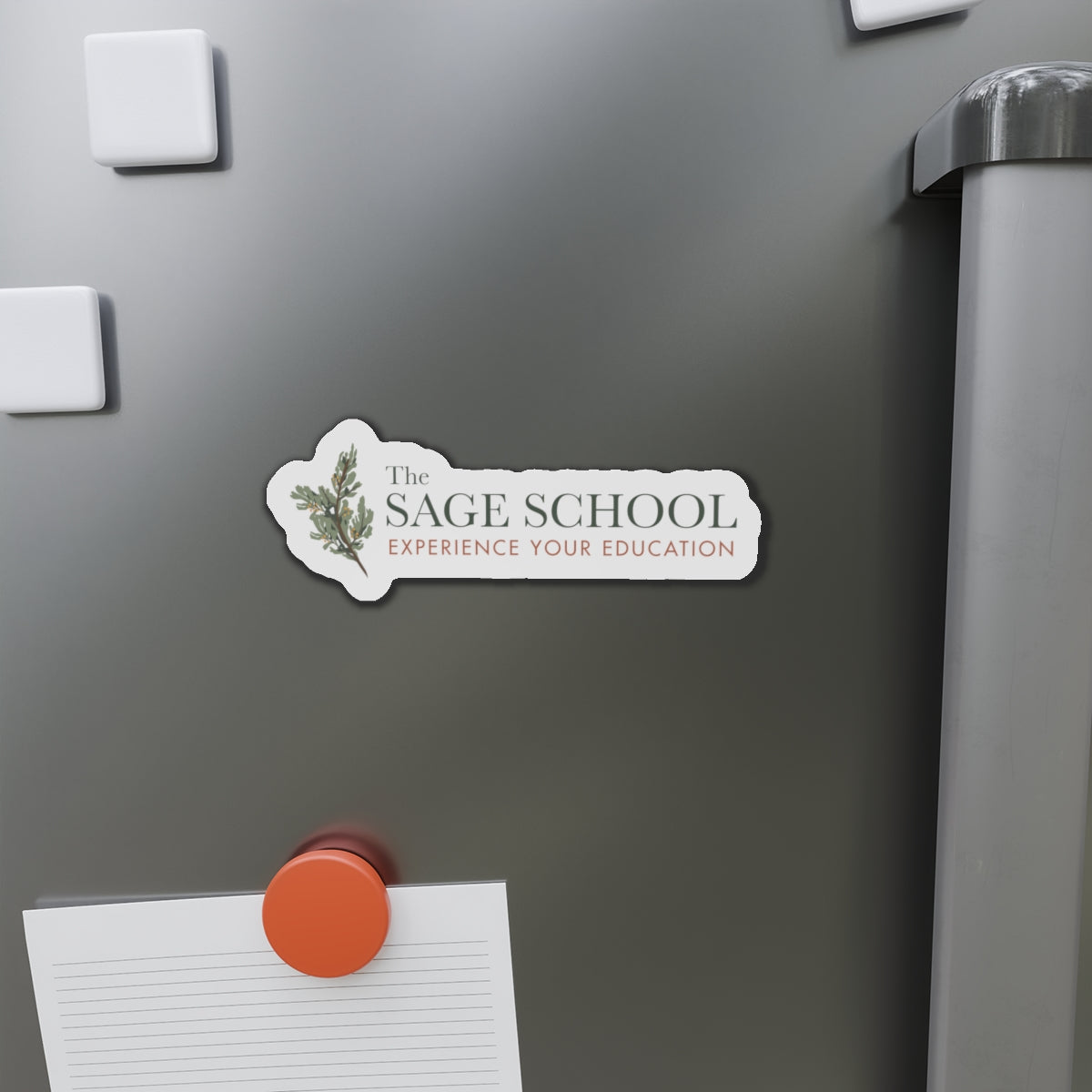 The Sage School Die-Cut Magnet