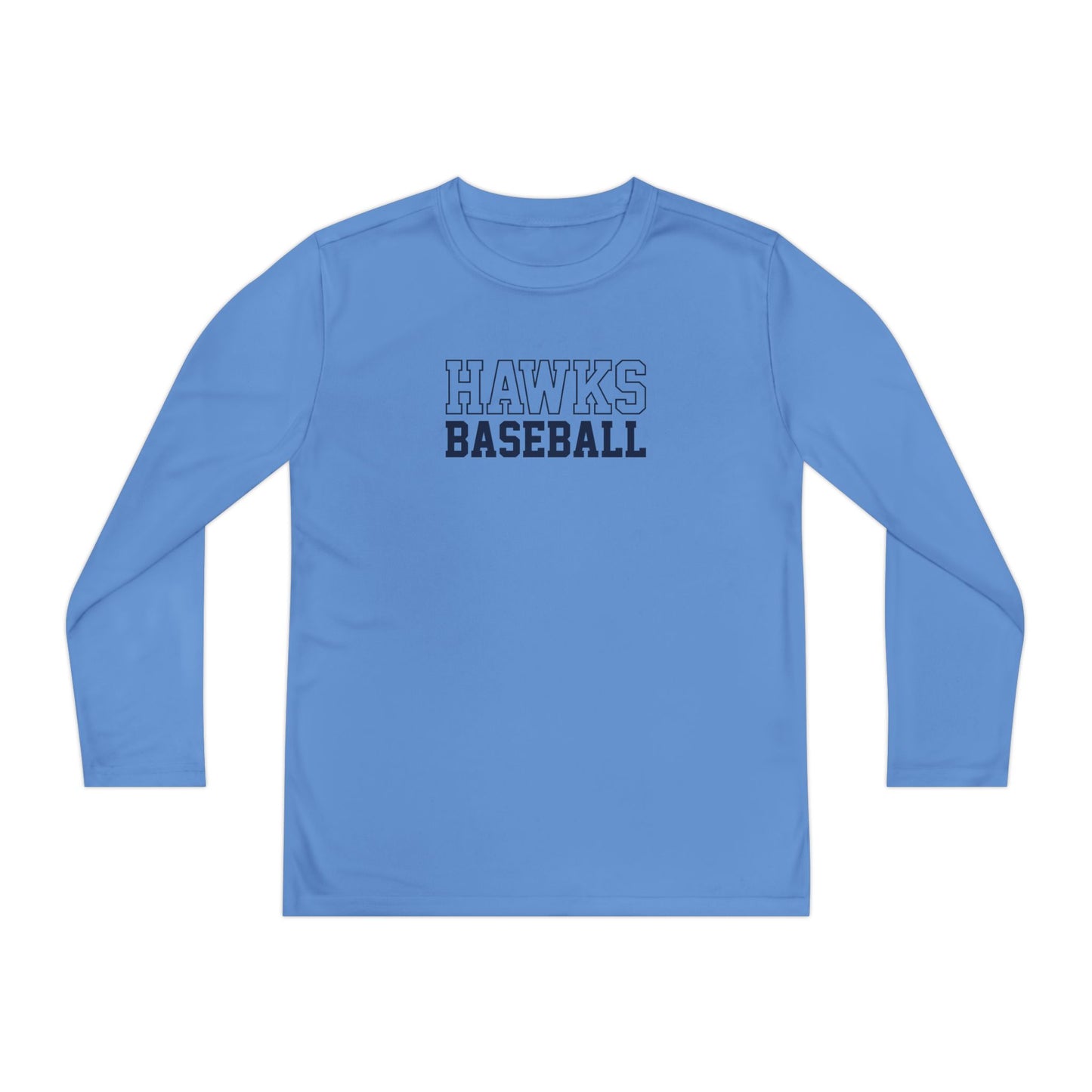 Youth Hopewell Hawks Sport-Tek Performance Long Sleeve Shirt