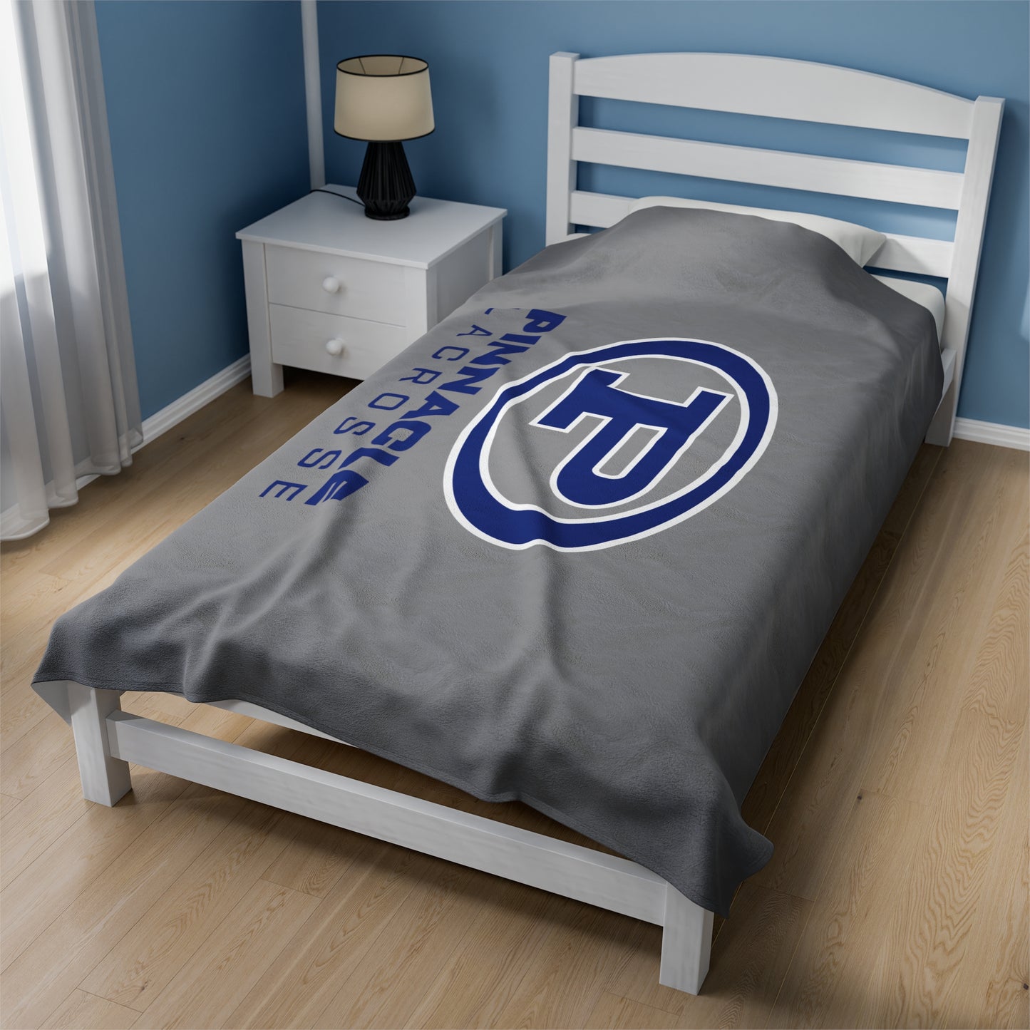 Pinnacle Lacrosse Velveteen Plush Blanket (60" x 80")