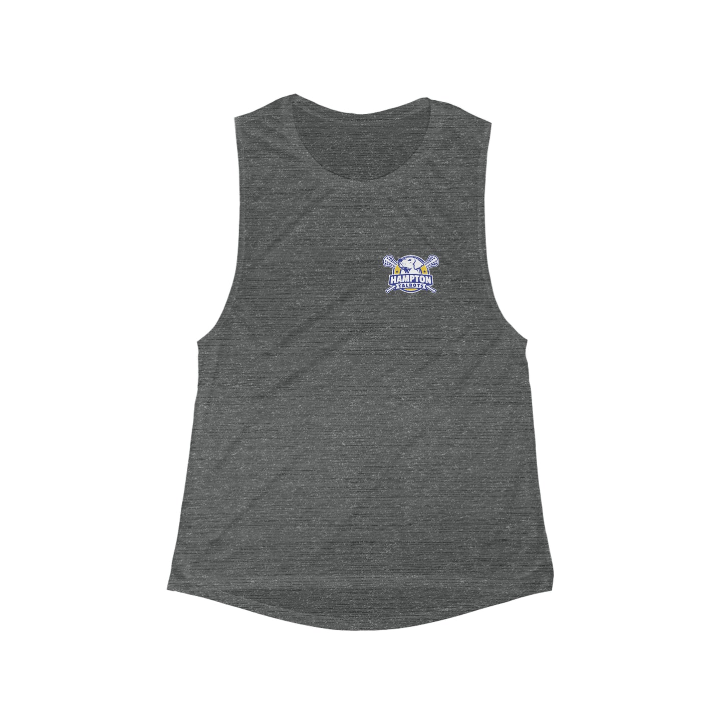 Women's Hampton Lacrosse Bella + Canvas Flowy Scoop Sport Tank