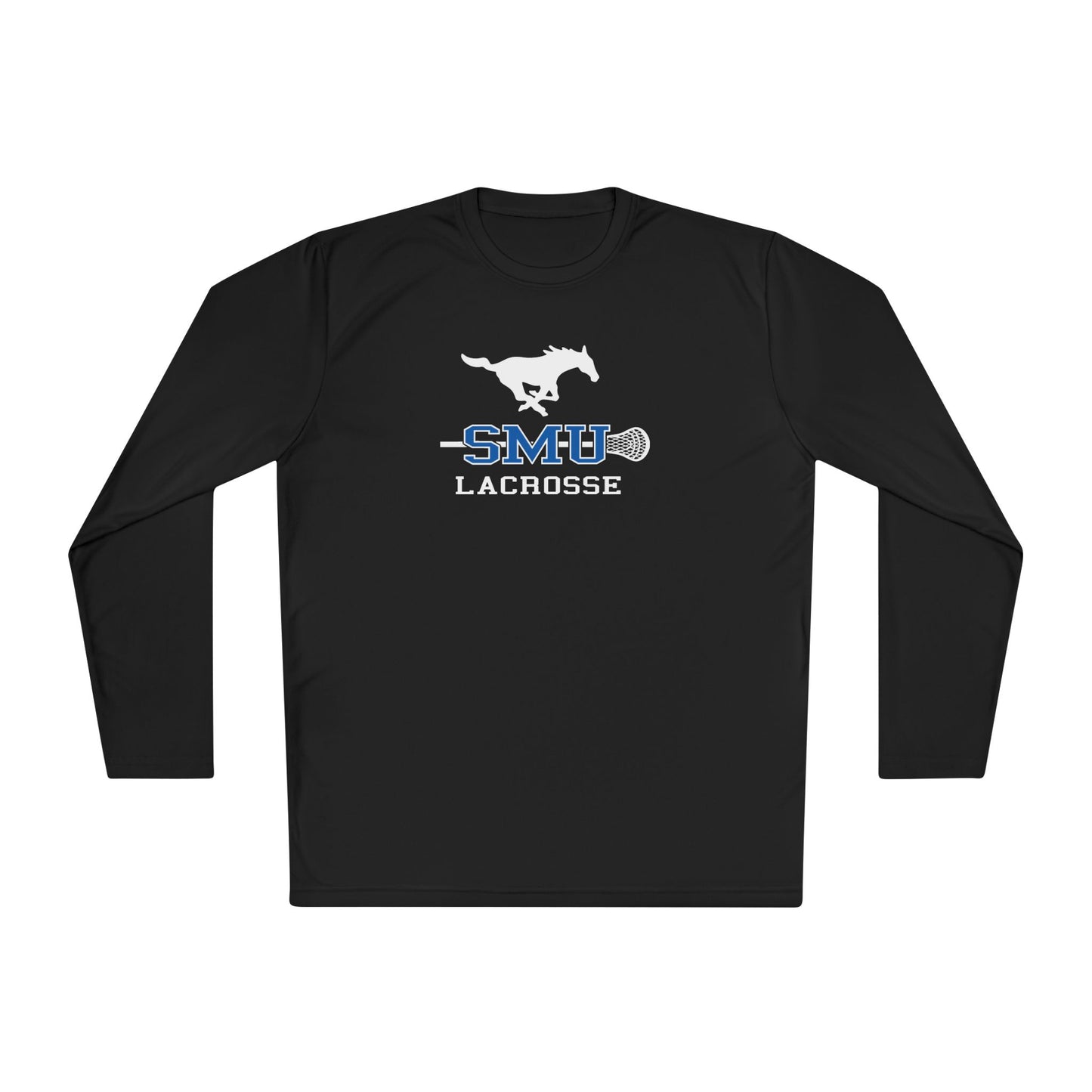 Adult SMU Lacrosse Sport-Tek Performance Long Sleeve Shirt