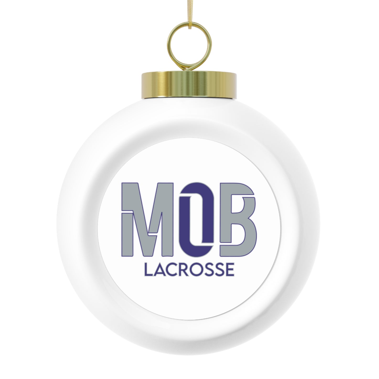 Rockslide Lacrosse Christmas Ball Ornament