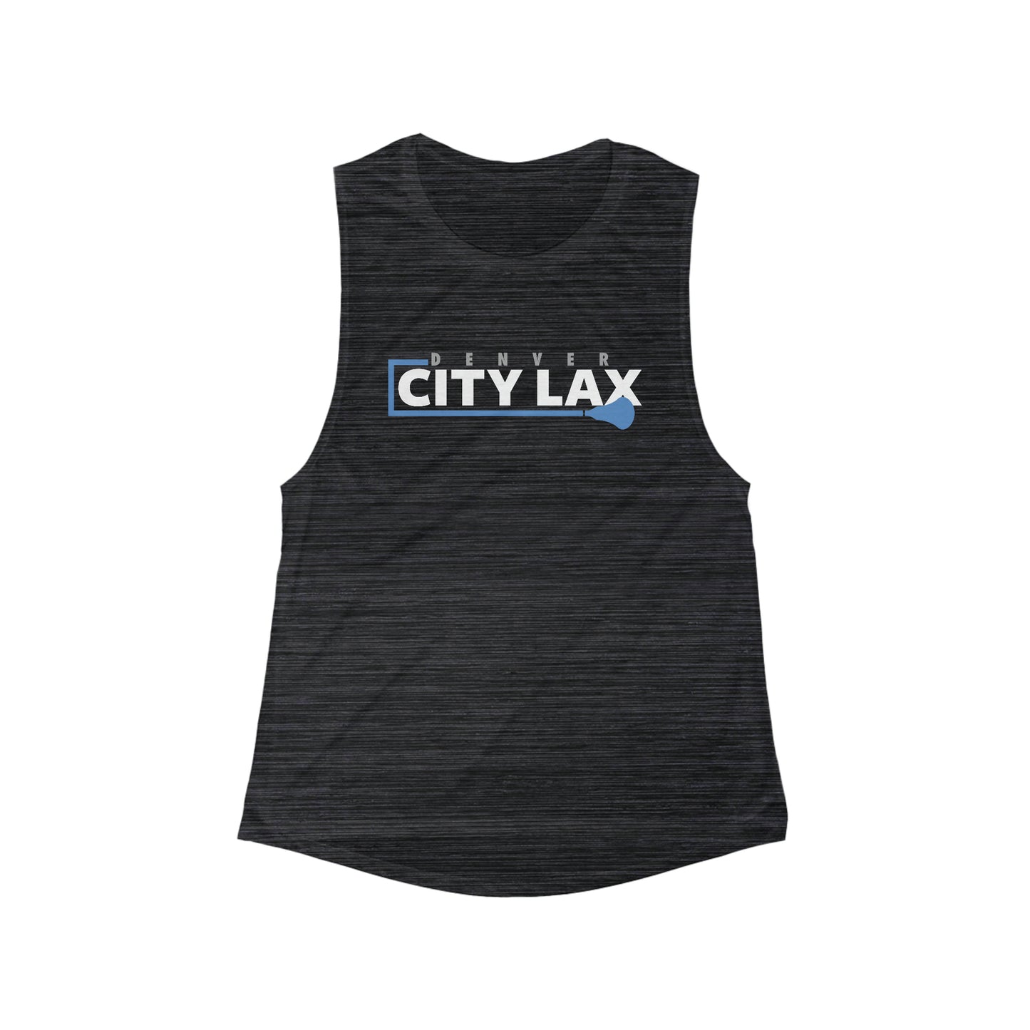 Women's Denver City Lax Bella + Canvas Flowy Scoop Sport Tank