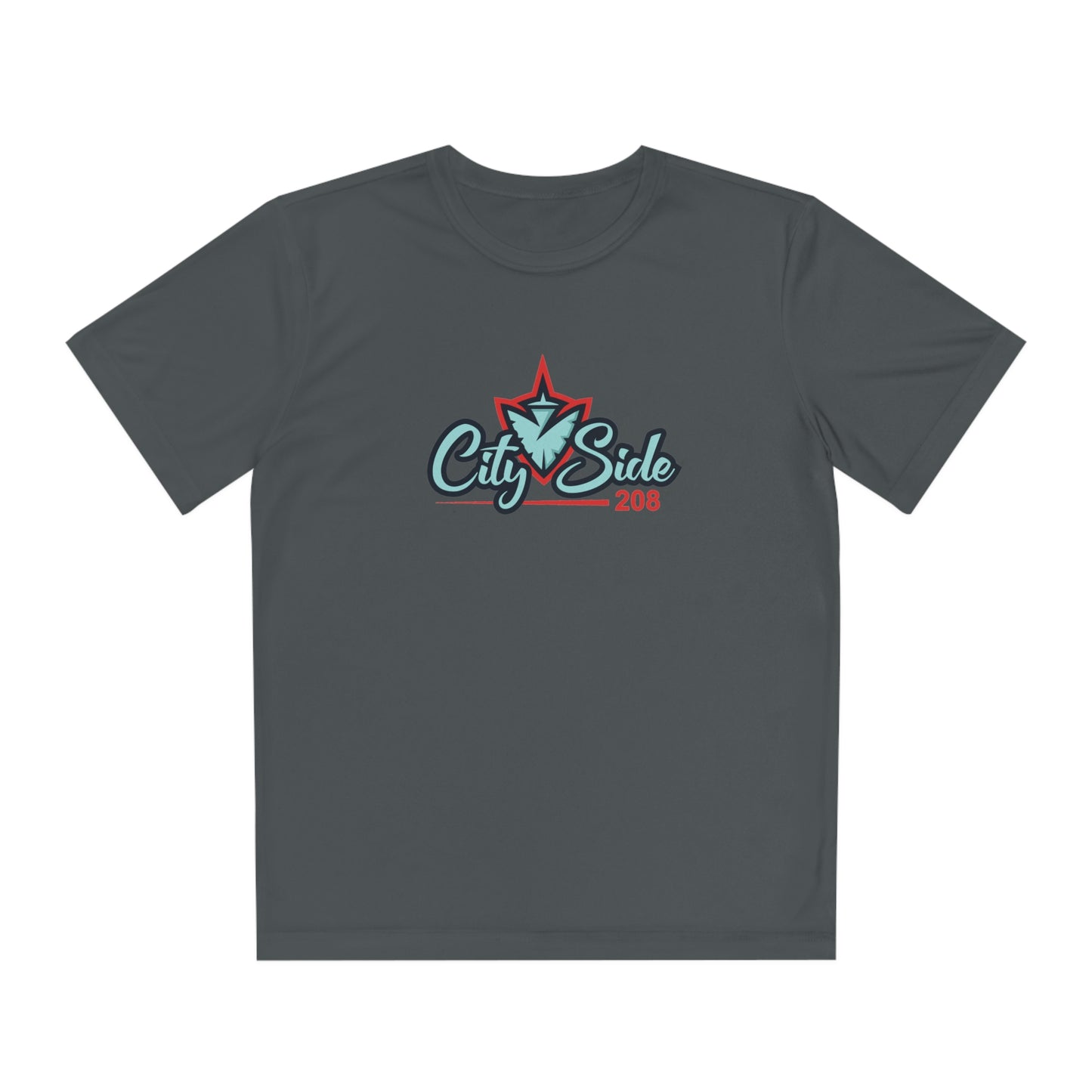 Youth CitySide208 Lacrosse Sport-Tek Performance Tee - 82
