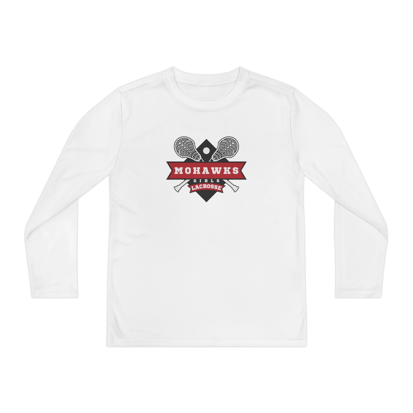 Youth Morgantown Lacrosse Sport-Tek Performance Long Sleeve