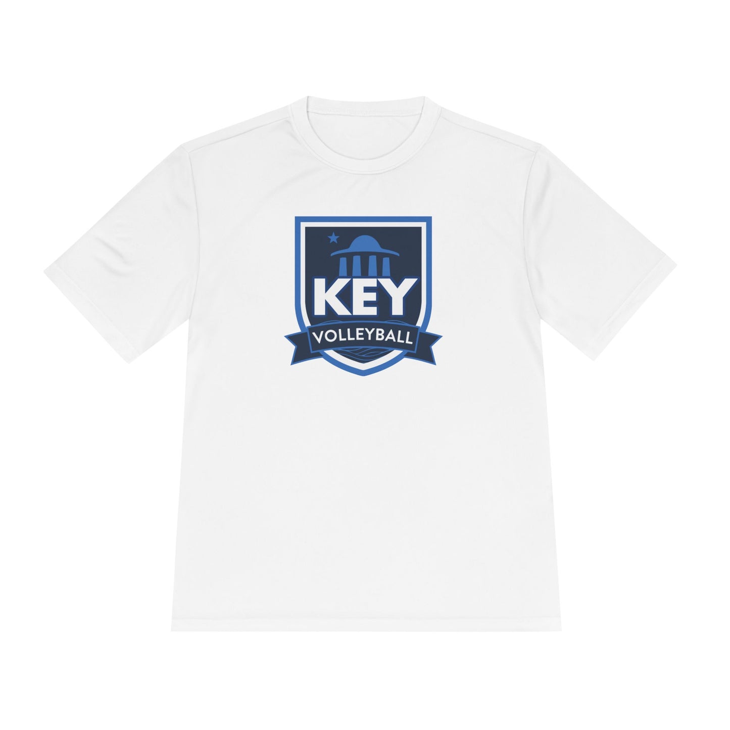 Adult Key Volleyball Sport-Tek T-Shirt