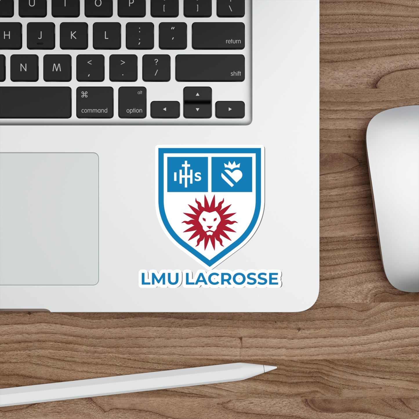 LMU Lacrosse Die-Cut Stickers