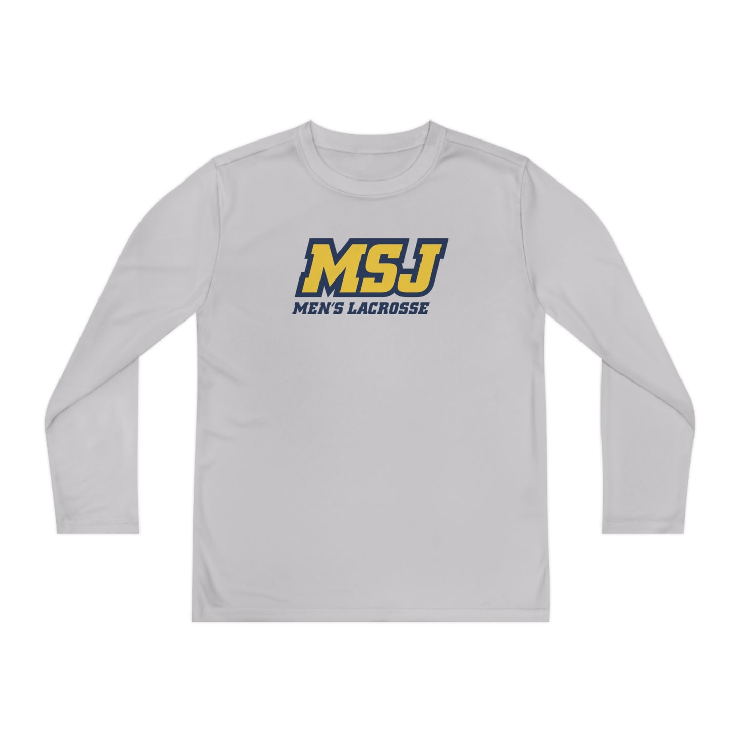 Youth MSJ Lacrosse Sport-Tek Performance Long Sleeve