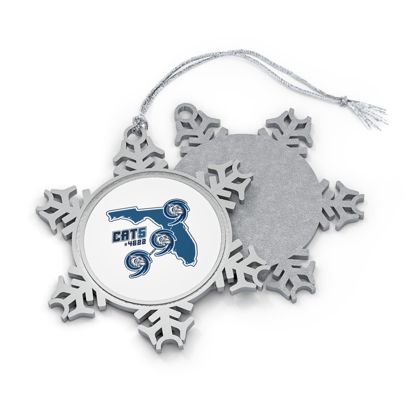 Academy at the Lakes Pewter Snowflake Ornament