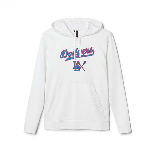 Adult Dodgers Adidas Fleece Hoodie