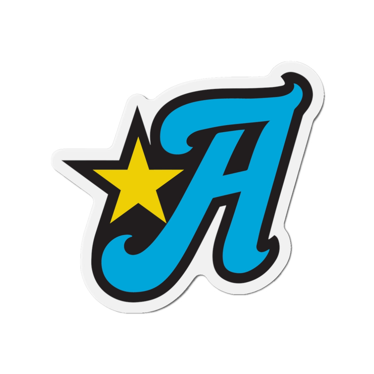 LA Alliance Lacrosse Die-Cut Magnet