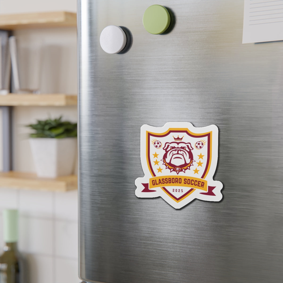 Glassboro Boys Soccer Die-Cut Magnet
