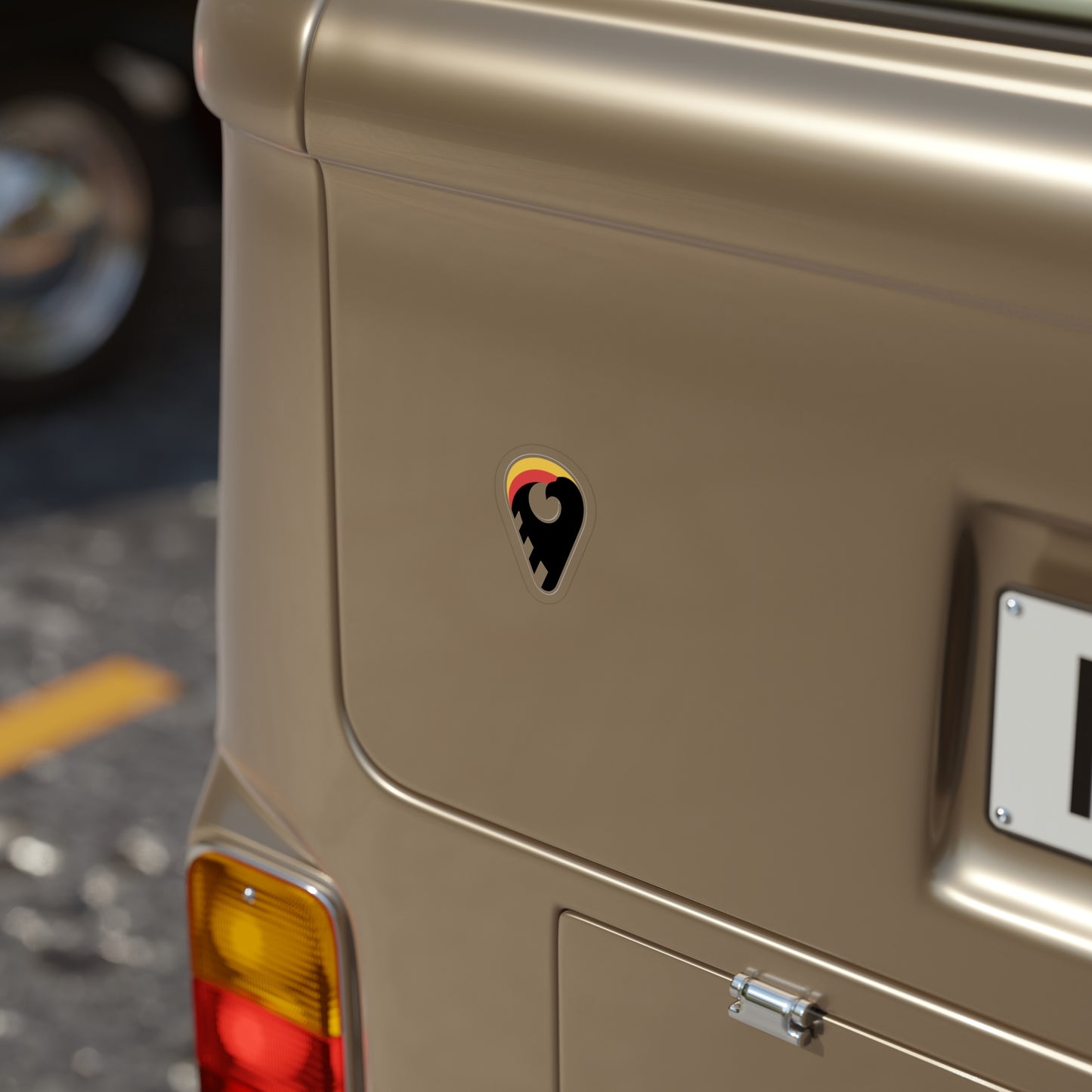 GH Lacrosse Die-Cut Outdoor Sticker