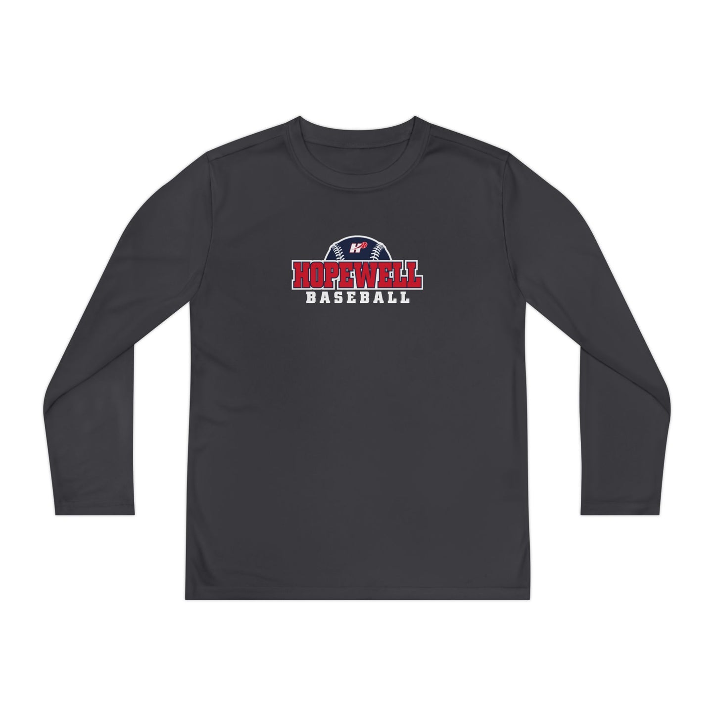 Youth Hopewell Baseball Sport-Tek Performance Long Sleeve Shirt