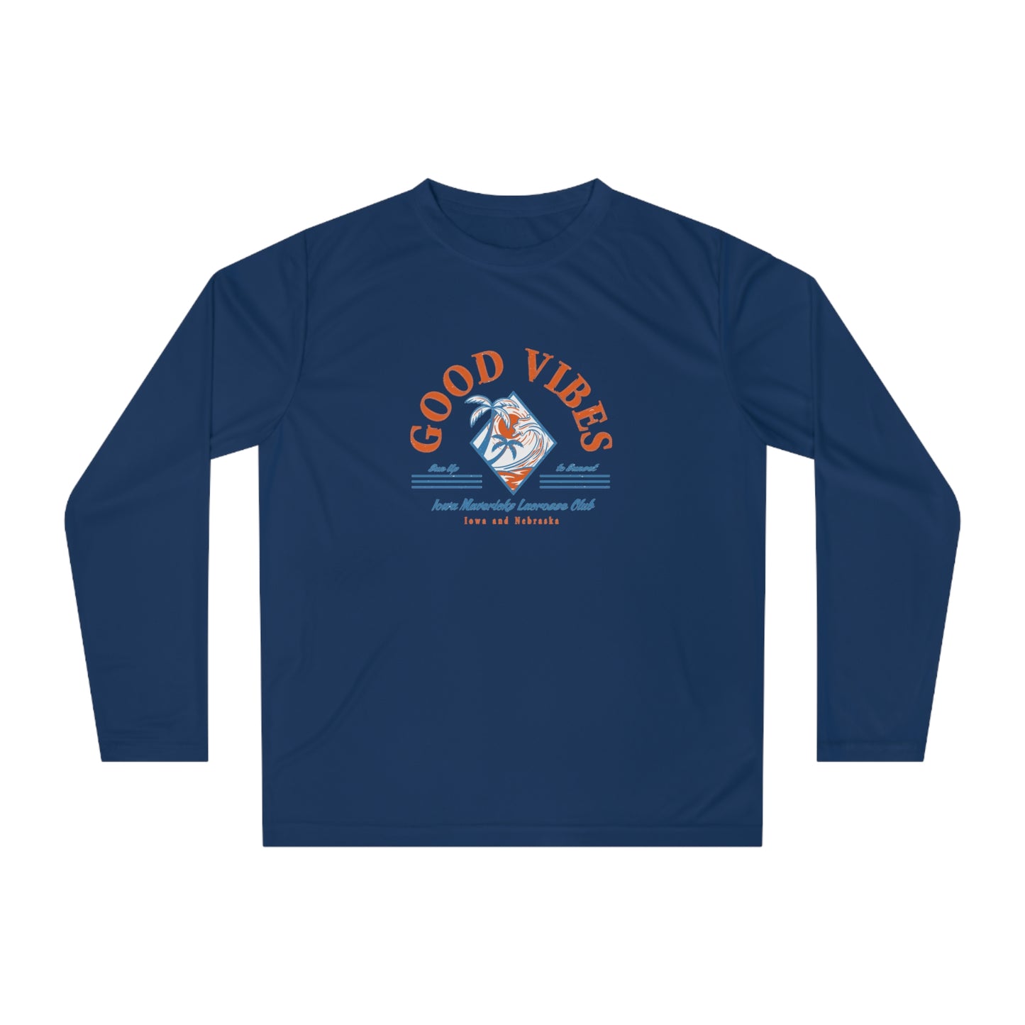 Adult Iowa Mavericks Team 365 Performance Long Sleeve Shirt