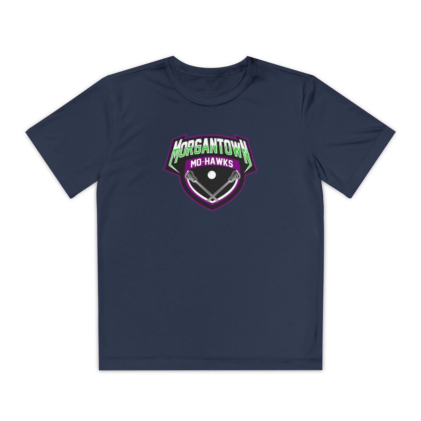 Youth Morgantown Lacrosse Sport-Tek Performance T-Shirt