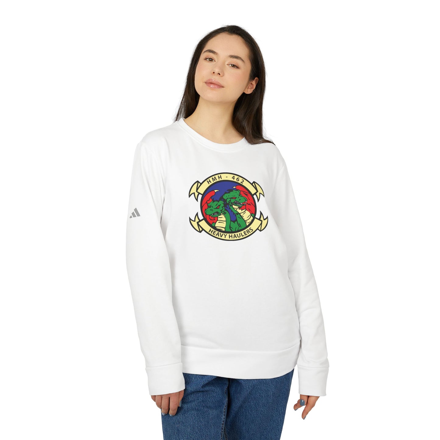 Adult HMH-462 Adidas Fleece Crewneck Sweatshirt
