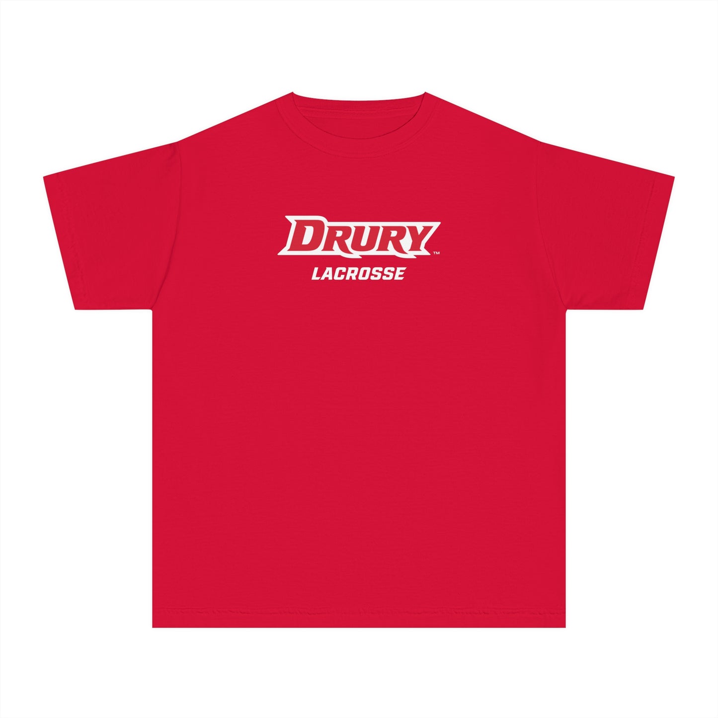 Youth Drury Lacrosse Comfort Colors Garment-Dyed T-Shirt