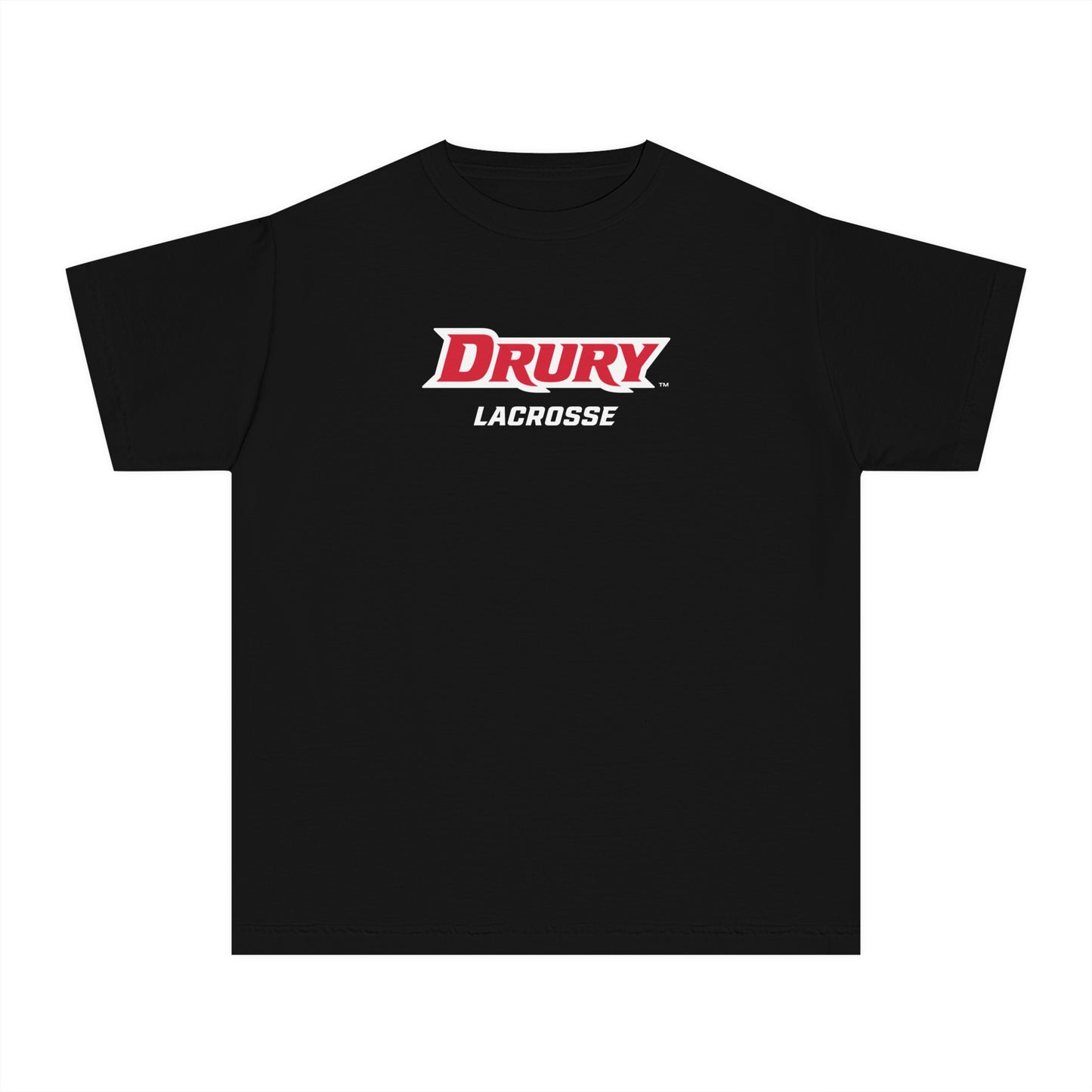 Youth Drury Lacrosse Comfort Colors Garment-Dyed T-Shirt