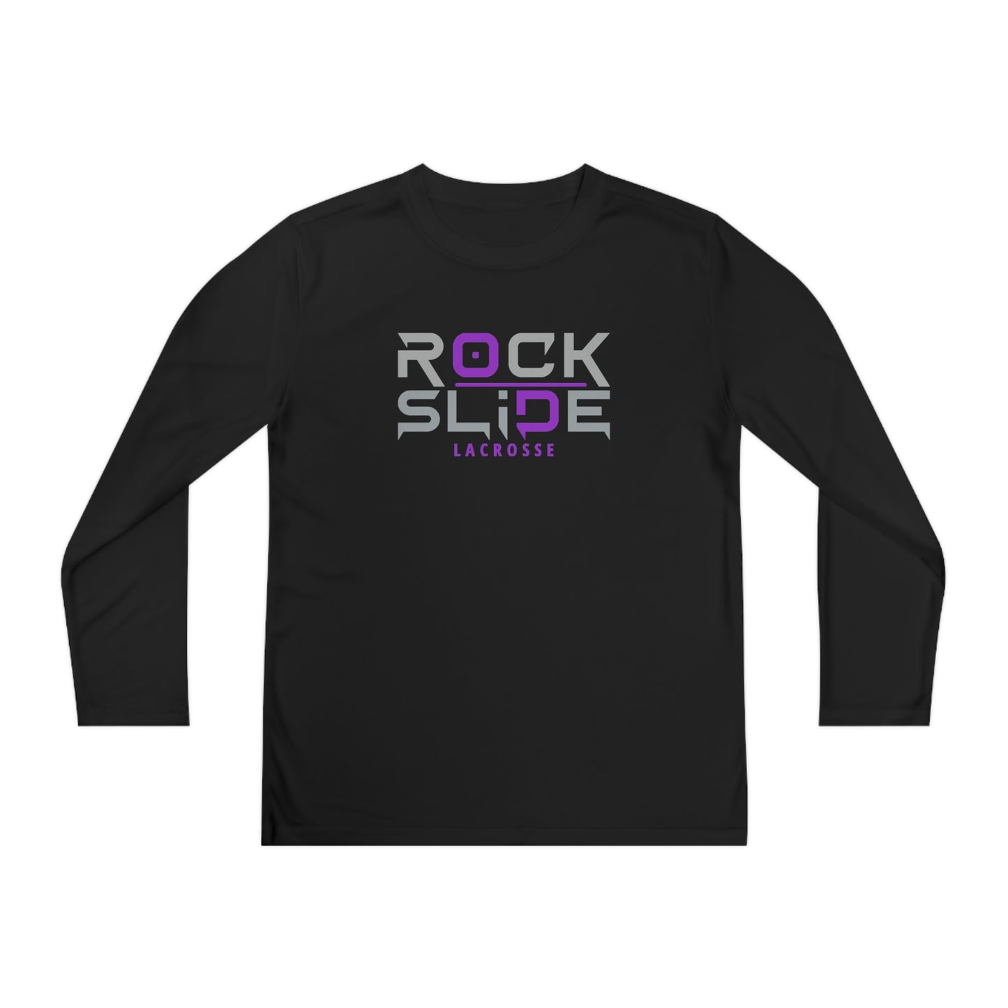 Youth Rockslide Lacrosse Sport-Tek Performance Long Sleeve Shirt