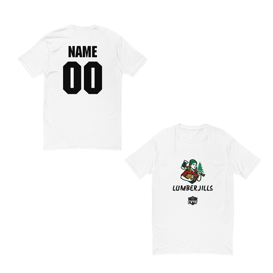 Personalizable - Adult Lumberjills Next Level Cotton T-Shirt
