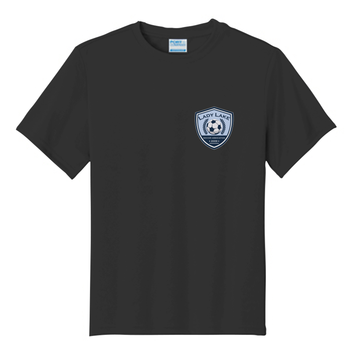 Youth Lady Lake Soccer Association Performance T-Shirt