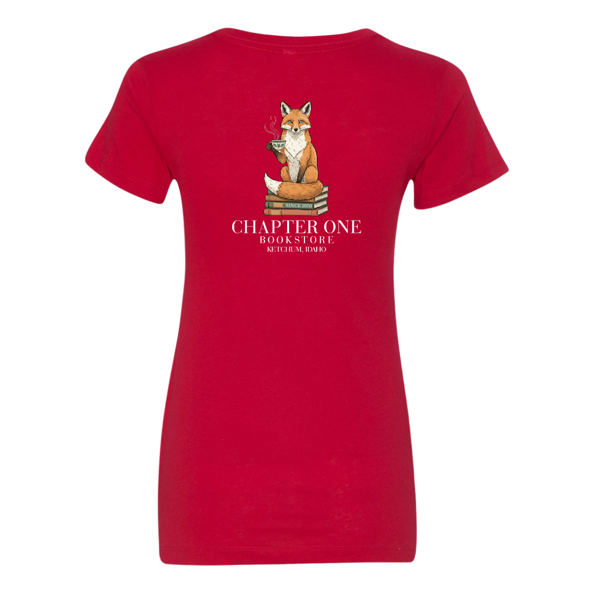 Women's Chapter One Bookstore Next Level Ideal T-Shirt