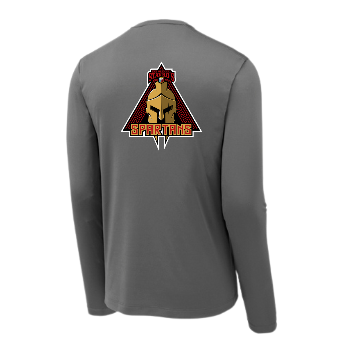 Adult Spartans Sport-Tek Posi UV Pro LS Tee