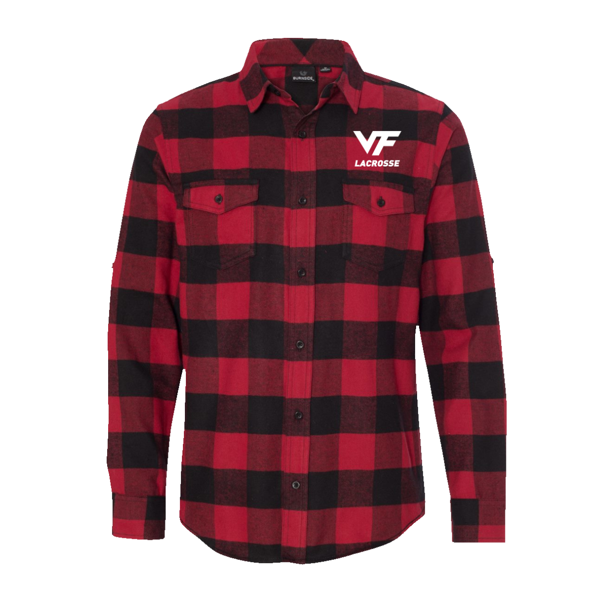 Adult Vallivue Lacrosse Burnside Flannel Shirt
