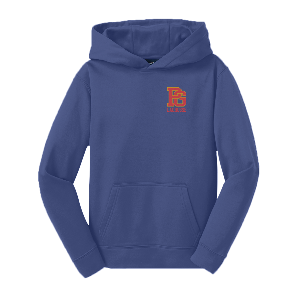 Youth PGHS Lacrosse Sport-TekFleece Hooded Pullover