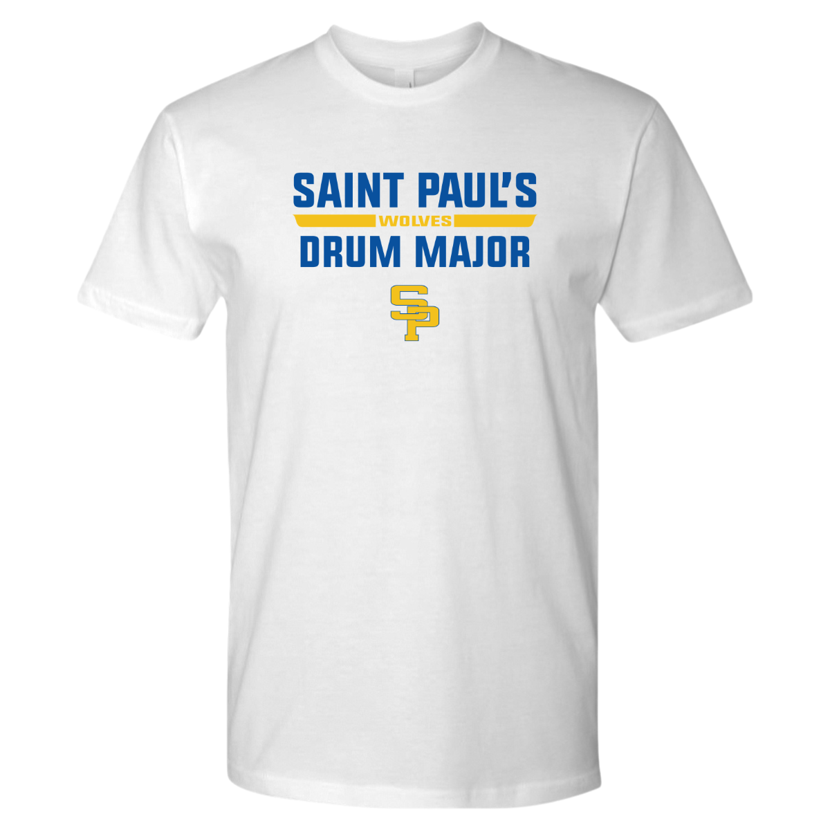Adult St Paul's Marching Wolves Next Level Cotton T-Shirt