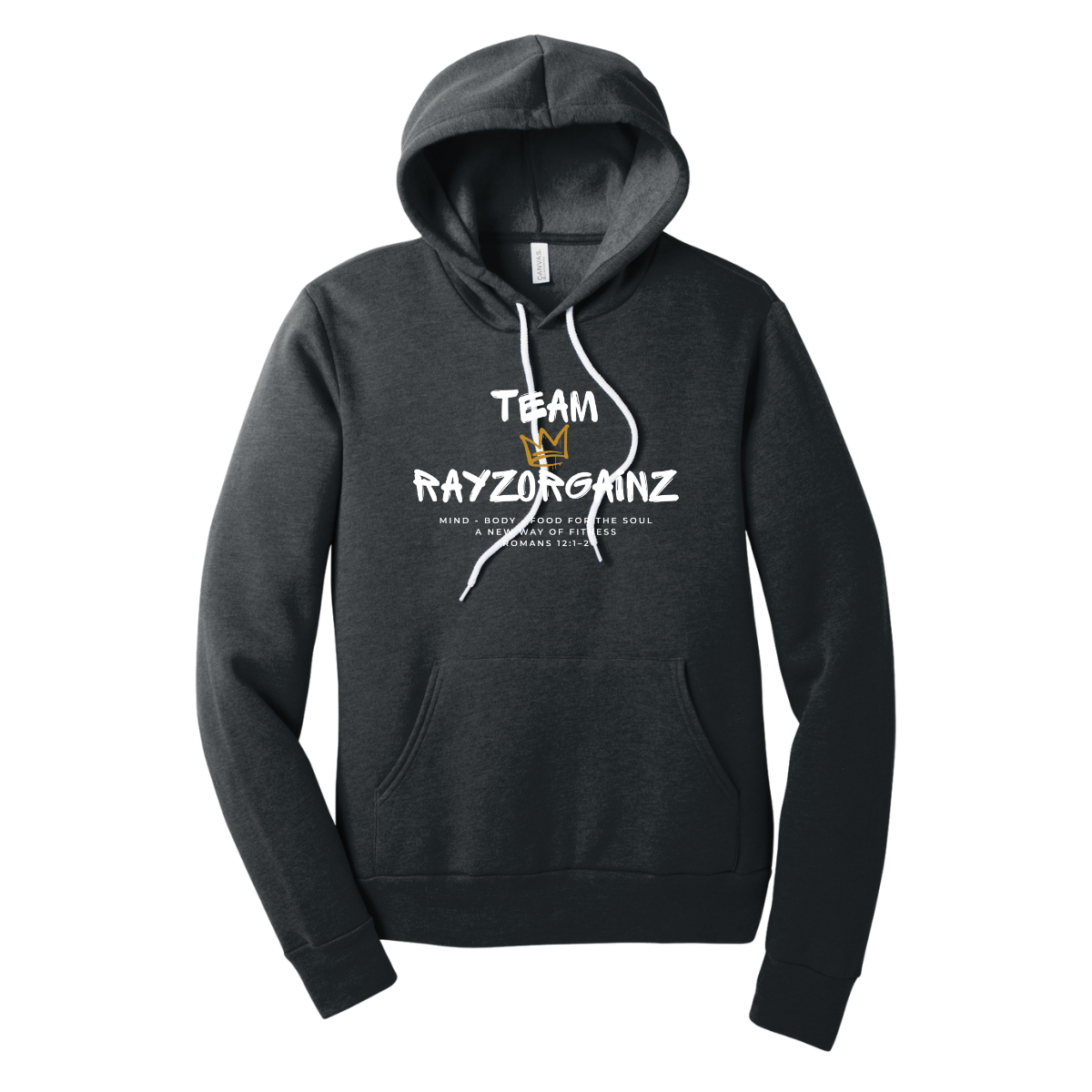 Adult Team Rayzorgainz Bella + Canvas Sponge Fleece Hoodie