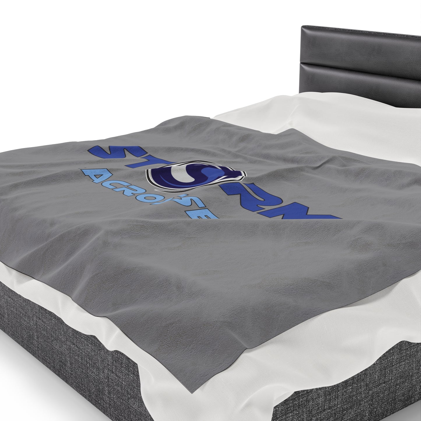 Storm Lacrosse Velveteen Plush Blanket (60" x 80")