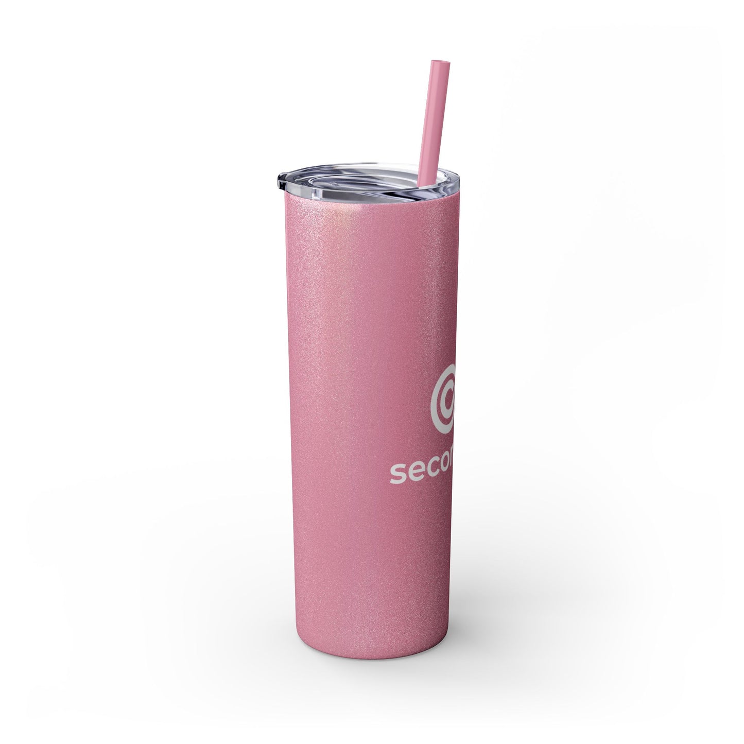 Secondslide Skinny Tumbler w/ Straw 20oz