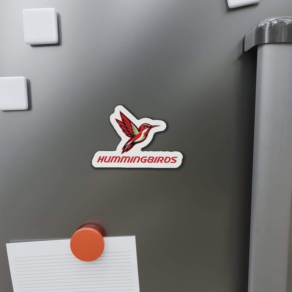 Hummingbirds Die-Cut Magnet