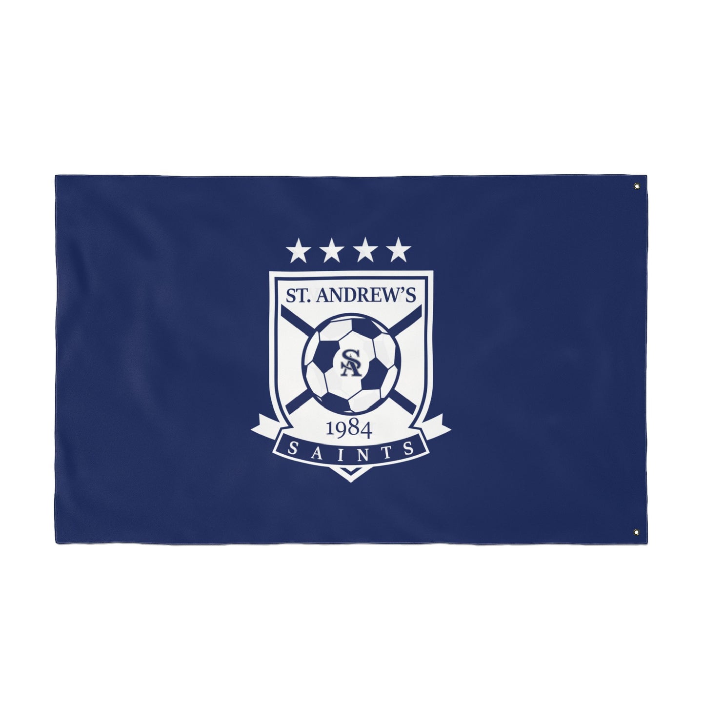 Saints Soccer Double Sided Flag (36" x 60")