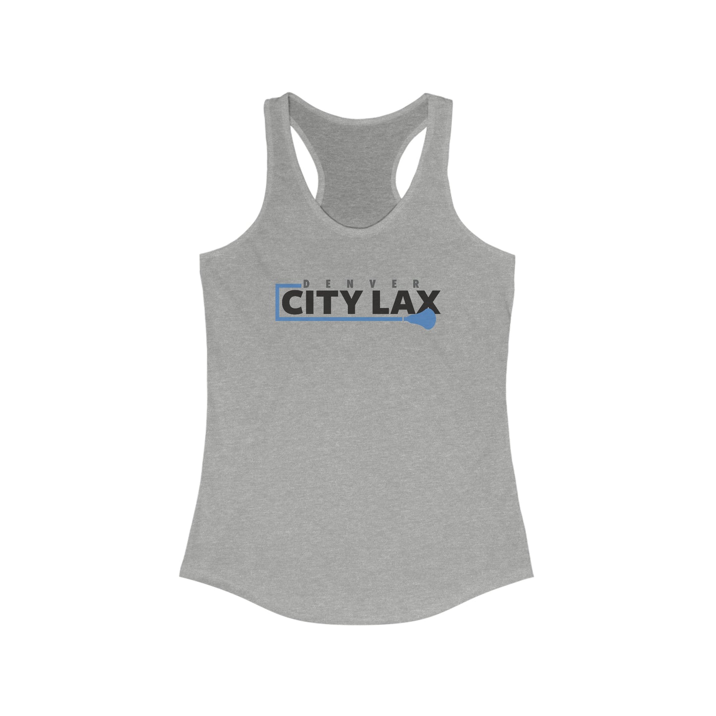 Women's Denver City Lax Next Level Racerback Tank