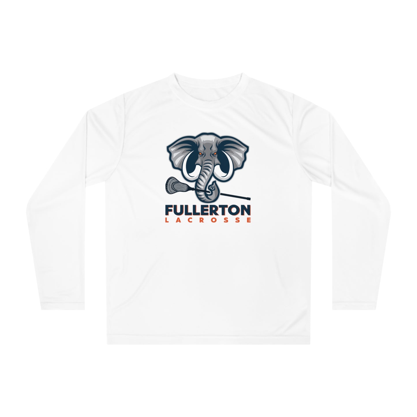 Adult CSUF Lacrosse Team 365 Performance Long Sleeve