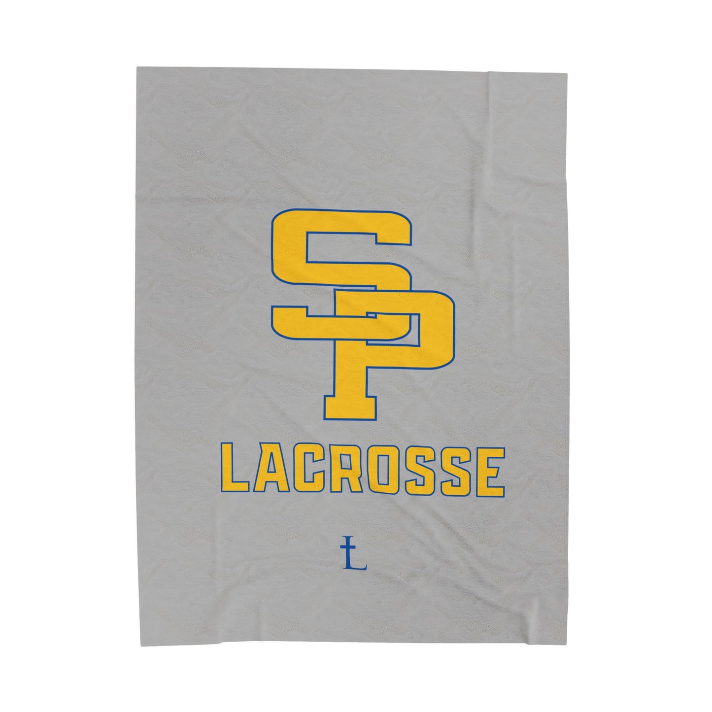 Saint Paul's Lacrosse Velveteen Plush Blanket