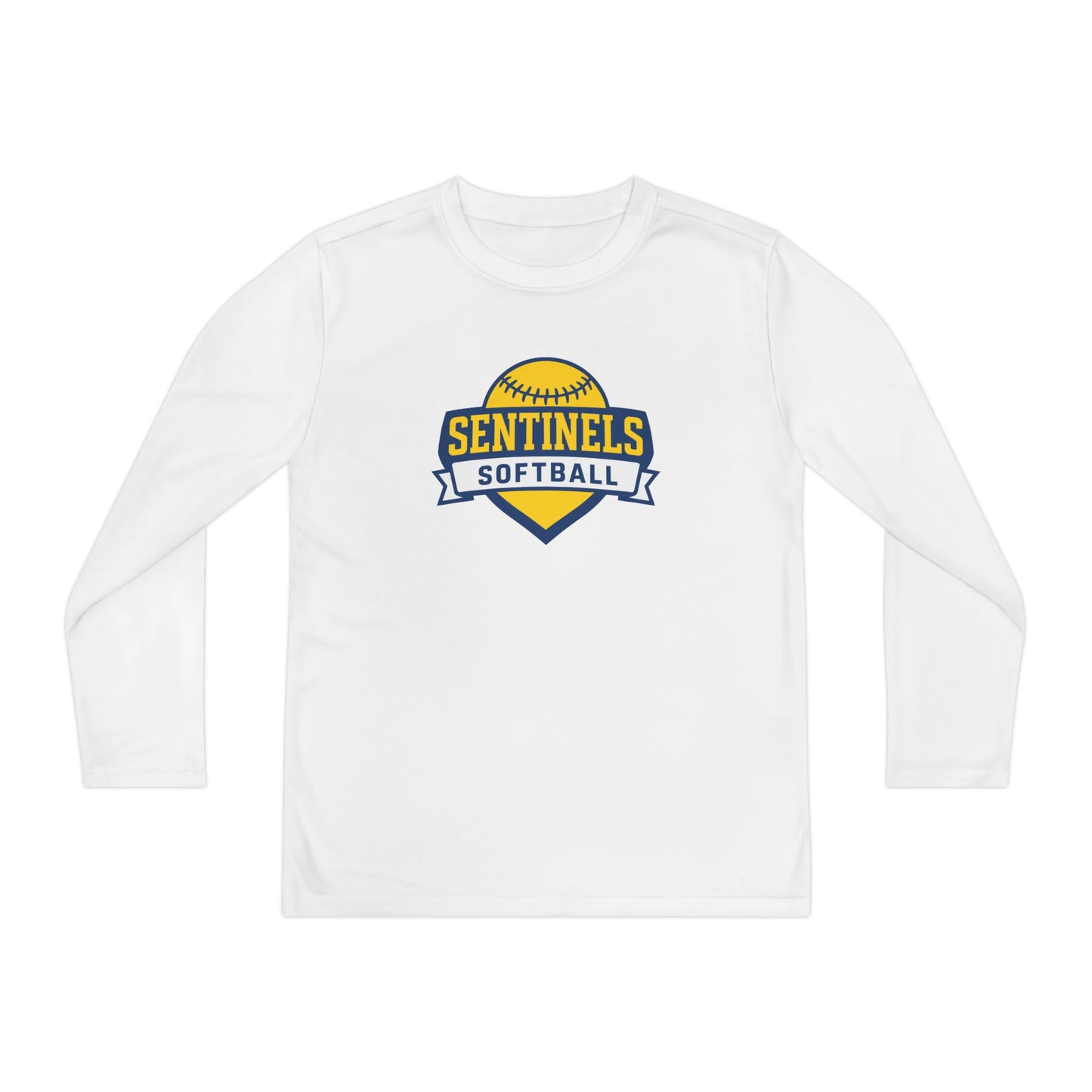 Youth Sentinels Sport-Tek Performance Long Sleeve Shirt