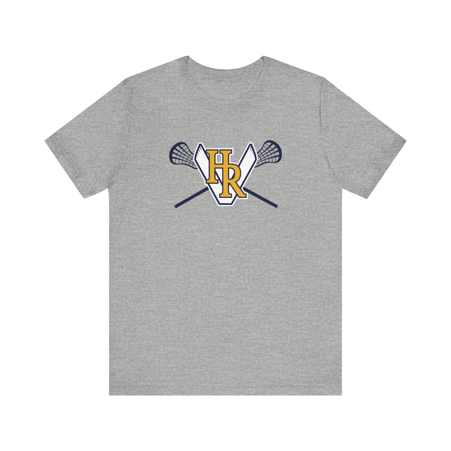 Adult HRV Lacrosse Bella + Canvas Short Sleeve Cotton Tee