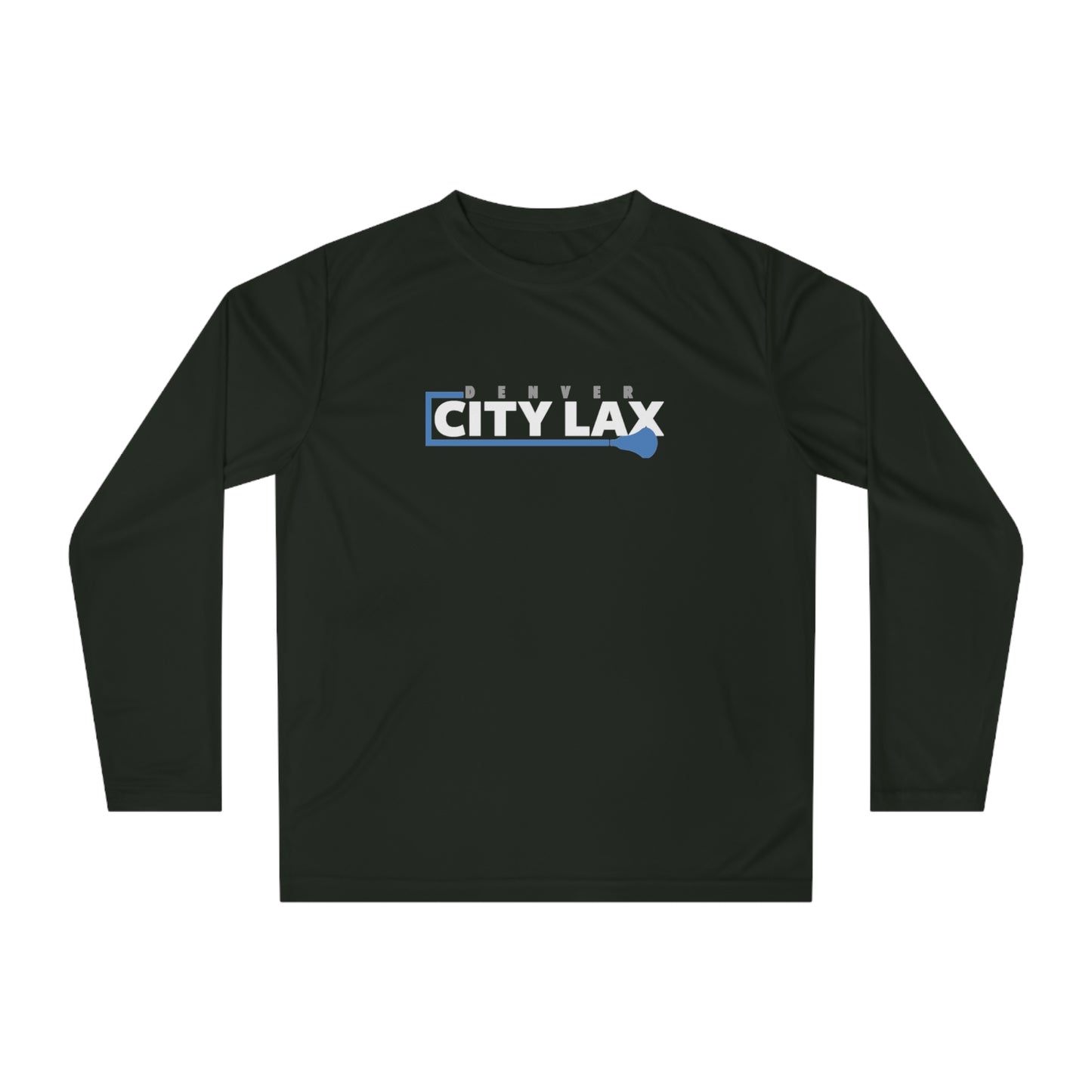 Adult Denver City Lax Team 365 Performance Long Sleeve Shirt