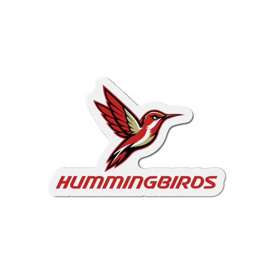 Hummingbirds Die-Cut Magnet