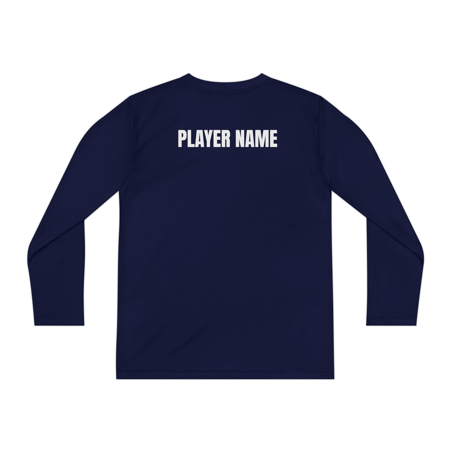 Personalizable - Youth Wilton Lacrosse Sport-Tek Performance Long Sleeve Shirt