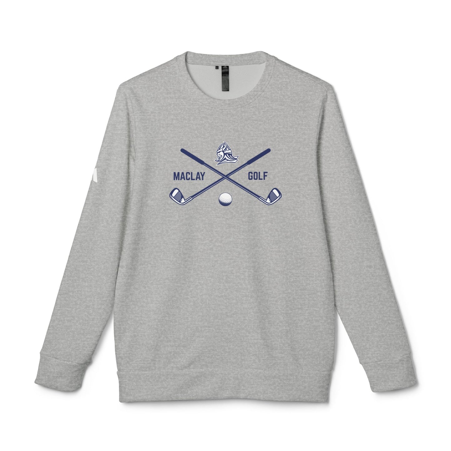 Adult Maclay Golf Adidas Fleece Crewneck