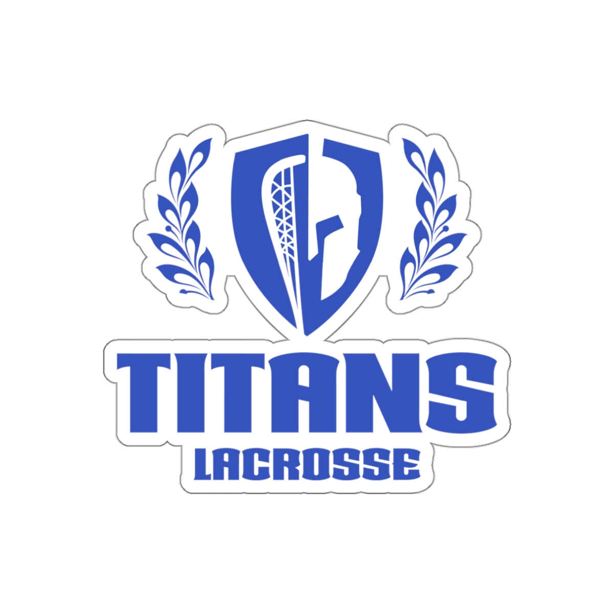SW Titans Lacrosse Die Cut Sticker