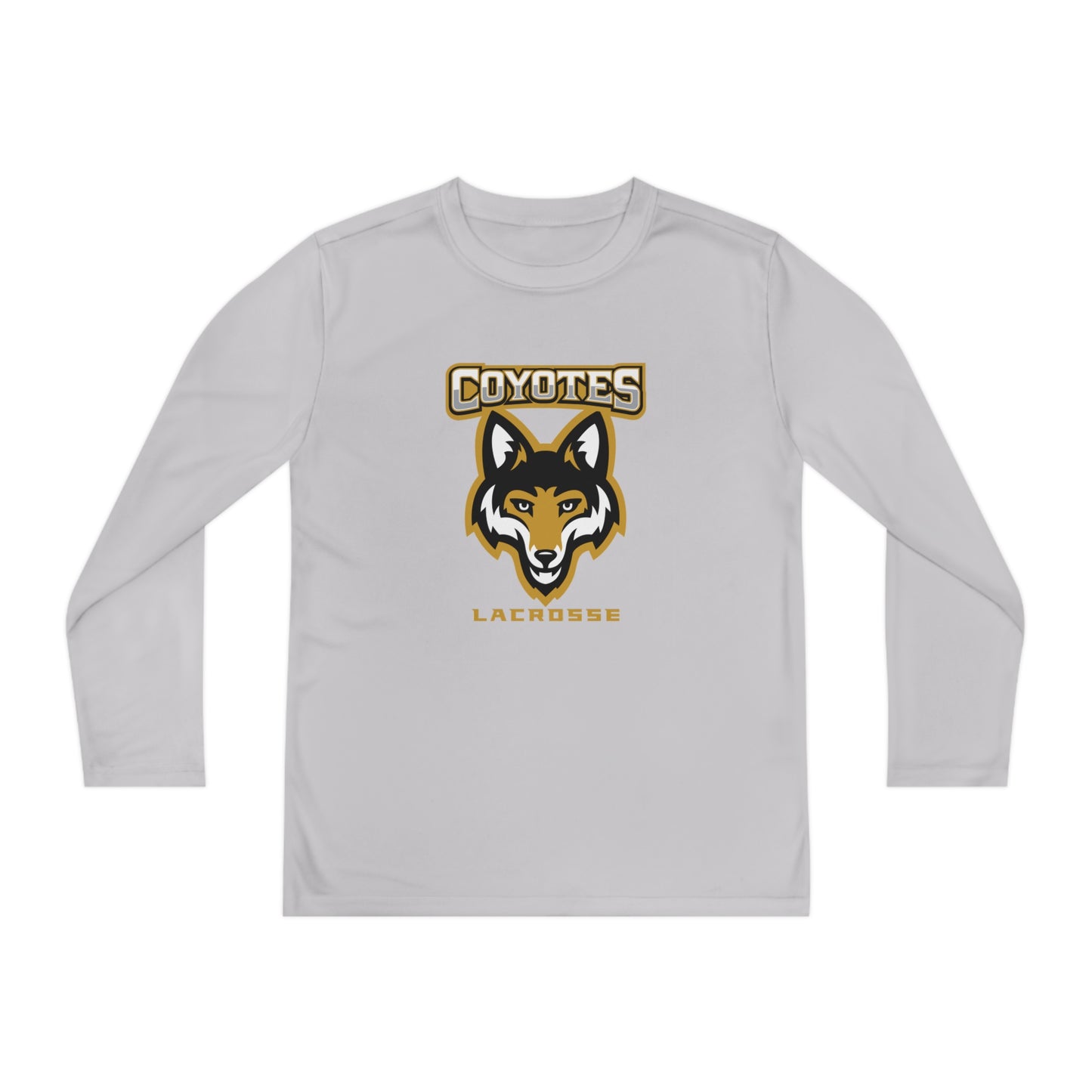 Youth Coyotes Lacrosse Sport-Tek Performance Long Sleeve
