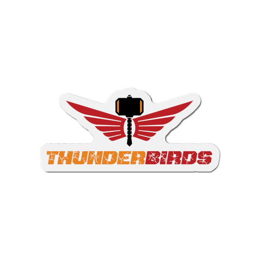 Thunderbirds Die-Cut Magnet