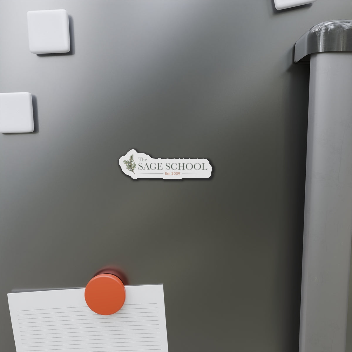 The Sage School Die-Cut Magnet