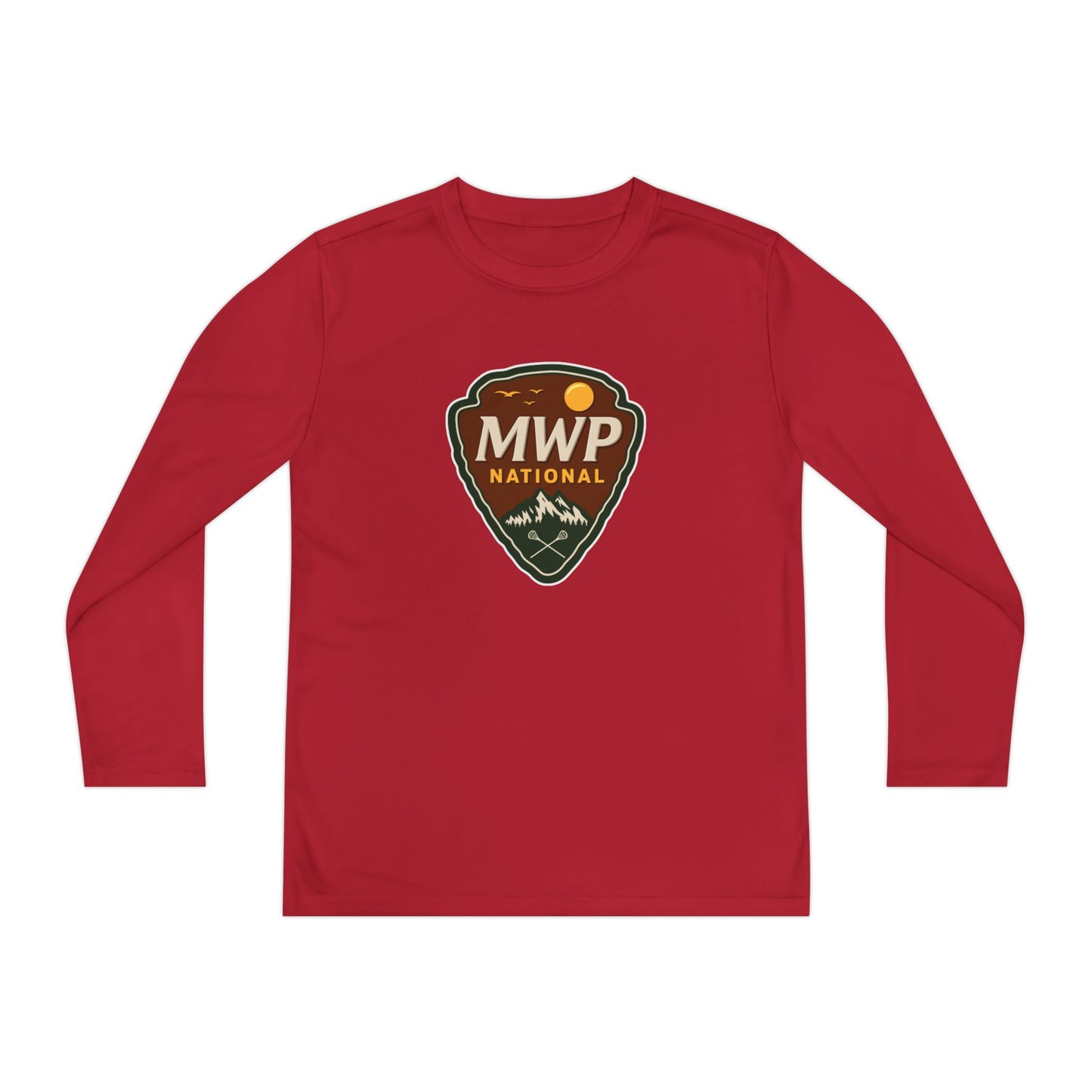 Youth MWP National Prime Sport-Tek Performance Long Sleeve Shirt